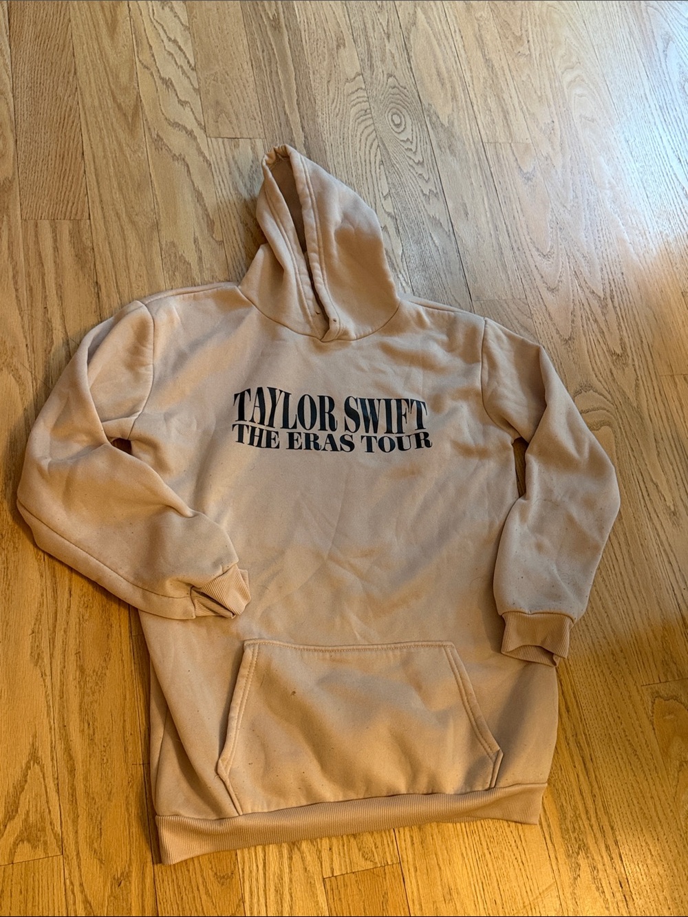 Taylor Swift The Eras Tour Beige Hoodie - Unbranded